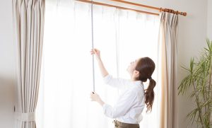 カーテンサイズの採寸方法